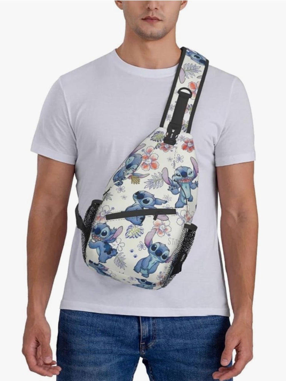 Disney Stitch Sling Crossbody Bag